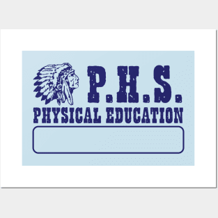 P.H.S. Physical Education Posters and Art